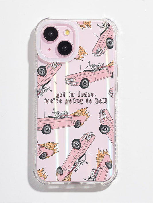 Tillie Rose Studio x Skinnydip We're Going To Hell Shock iPhone Case