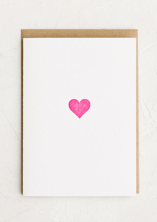 Tiny Heart Blank Card
