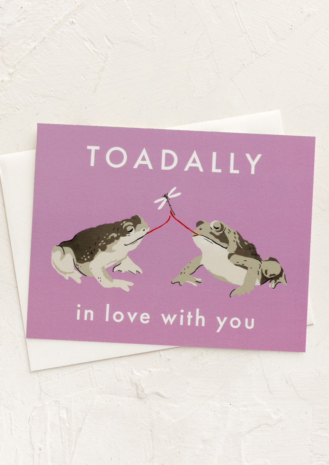 Toadally In Love Card