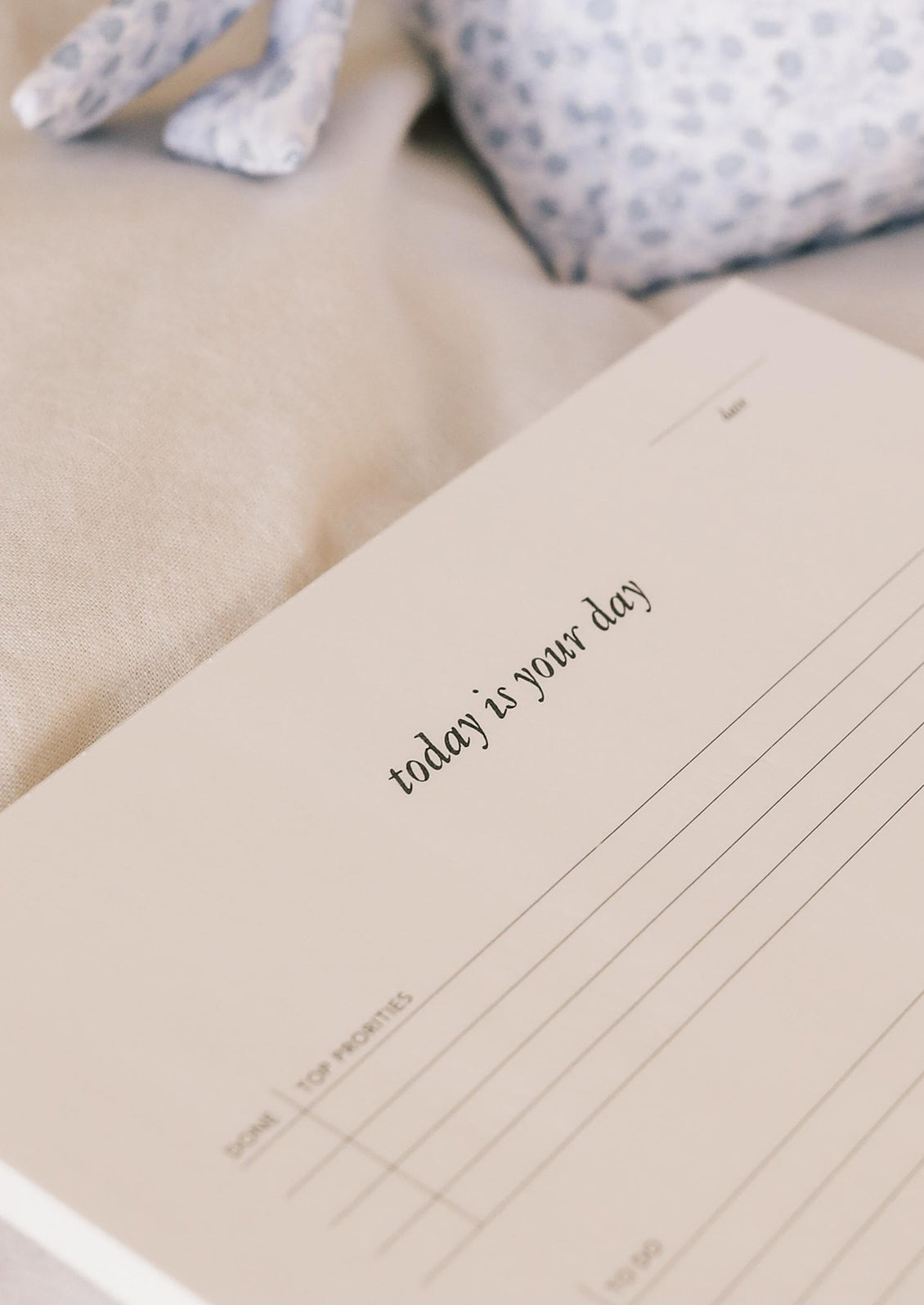 Today Is Your Day Notepad