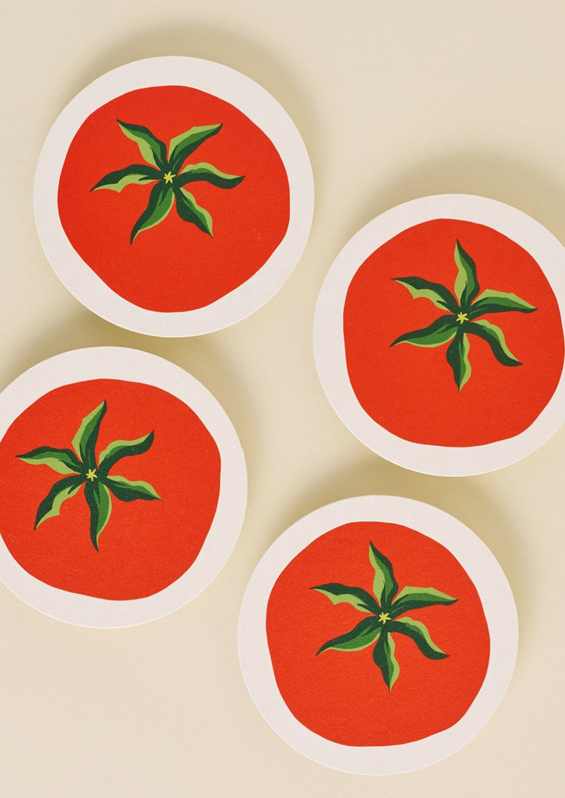 Printed Paper Coaster Set