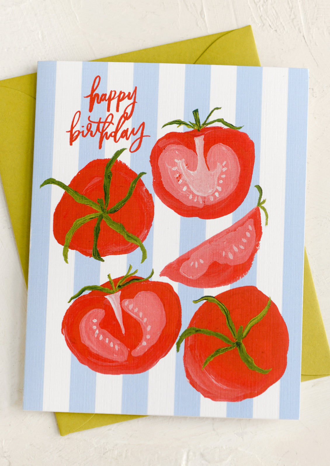Tomato Birthday Card
