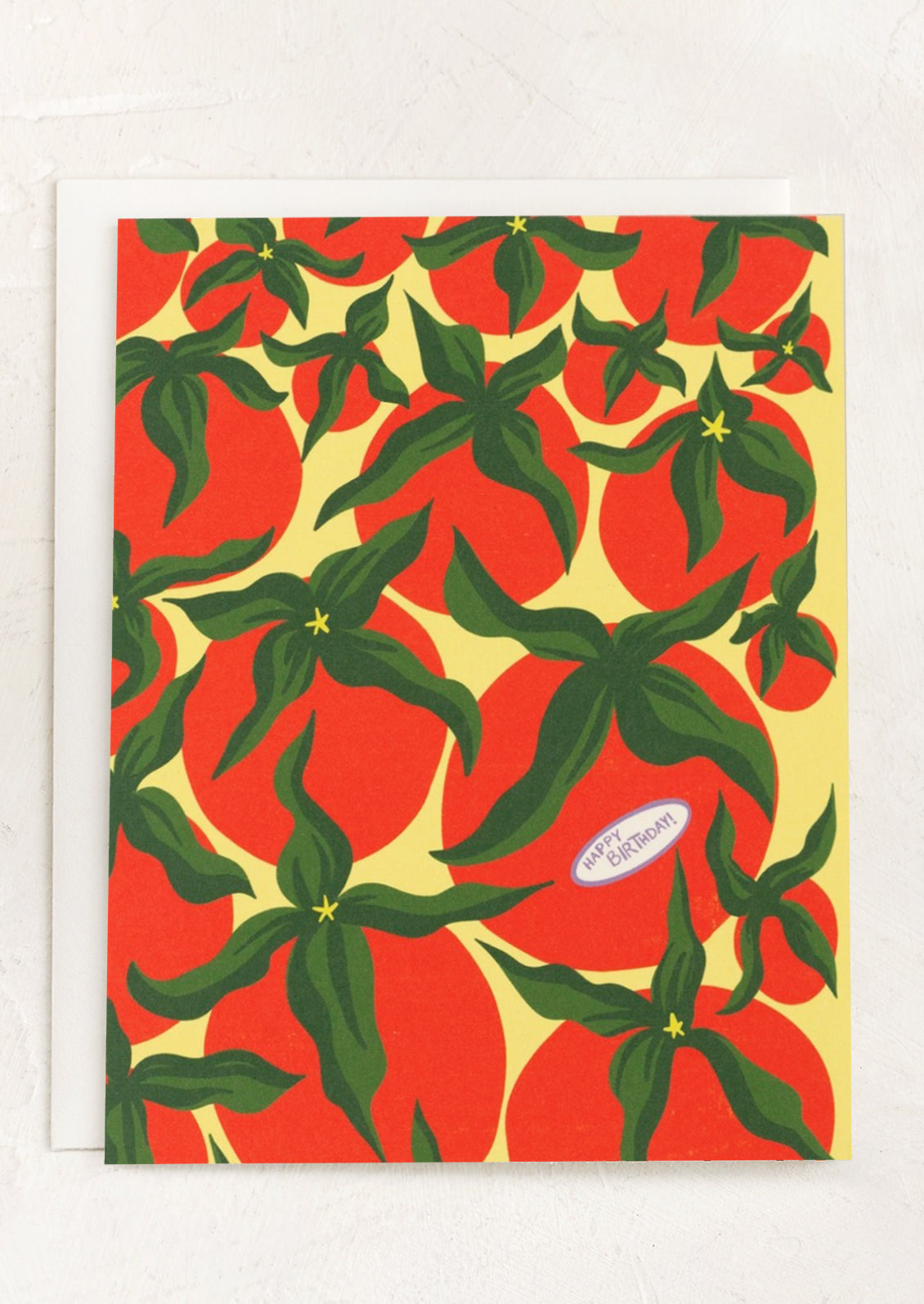 Tomato Birthday Card