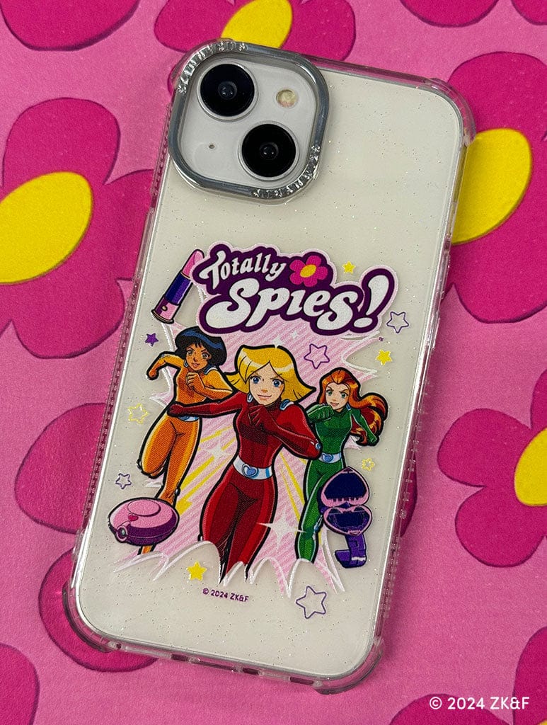 Totally Spies! x Skinnydip Glitter Shock iPhone Case
