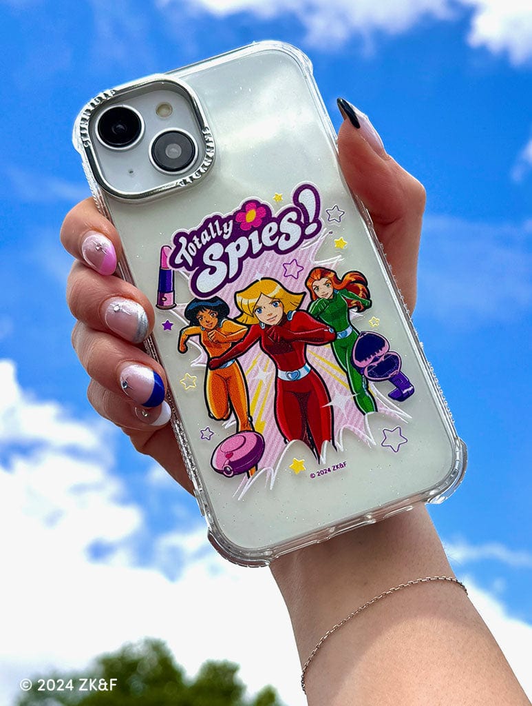 Totally Spies! x Skinnydip Glitter Shock iPhone Case