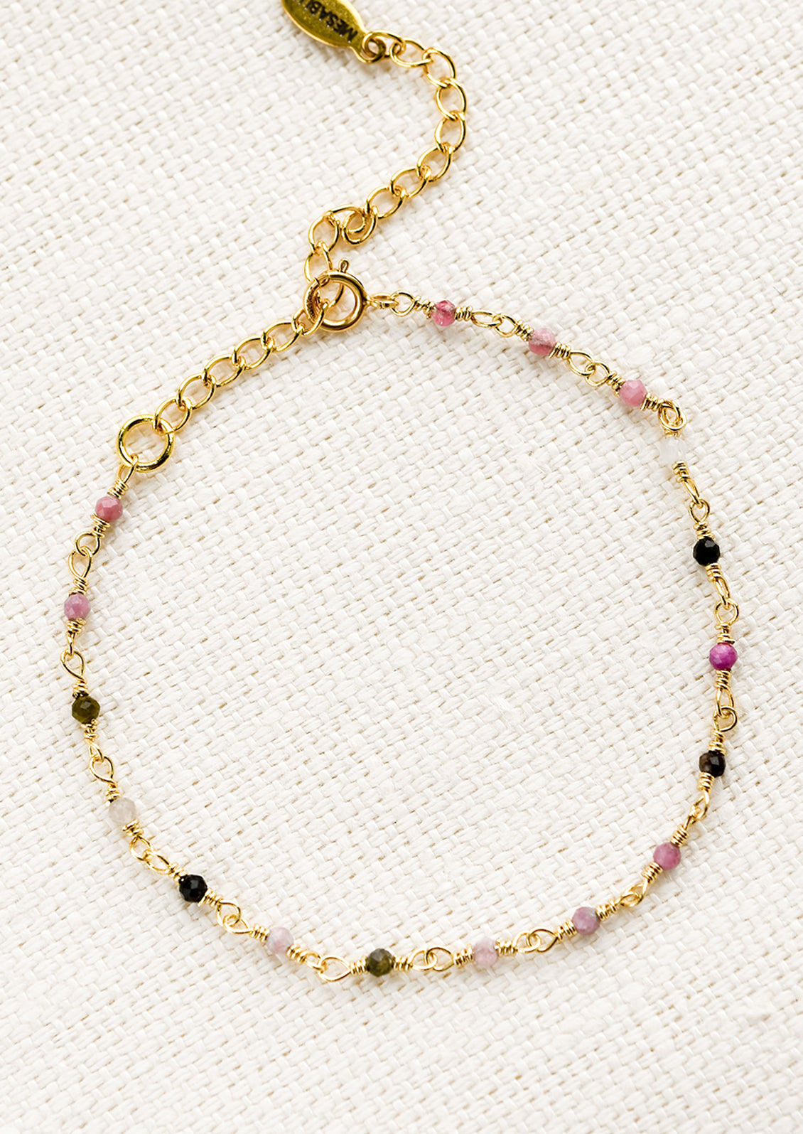 Beaded Tourmaline Bracelet