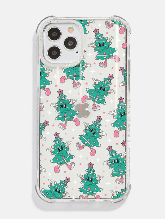 Tree Mascot Repeat Shock iPhone Case