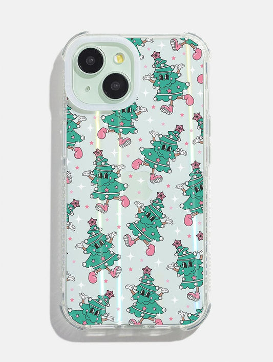 Tree Mascot Repeat Shock iPhone Case