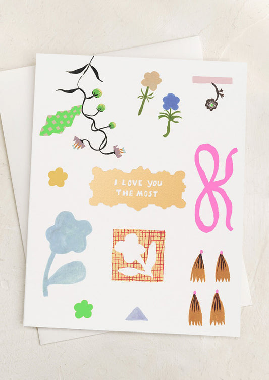 Trinkets I Love You The Most Card