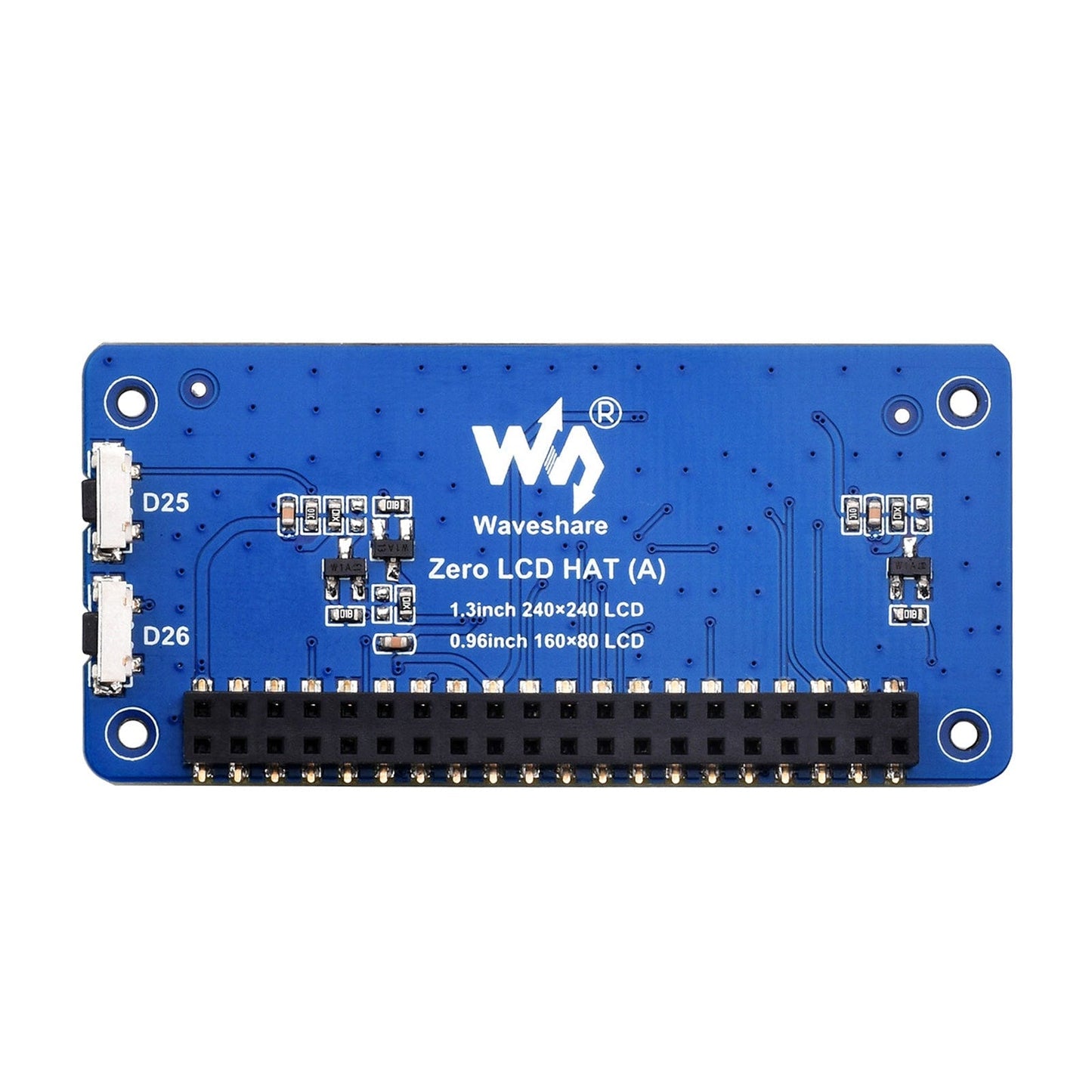 Triple IPS LCD HAT for Raspberry Pi