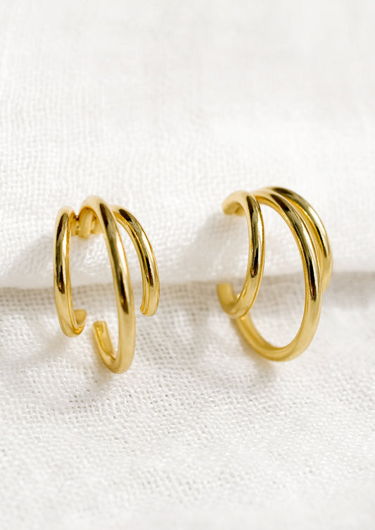 Triple Hoop Earrings
