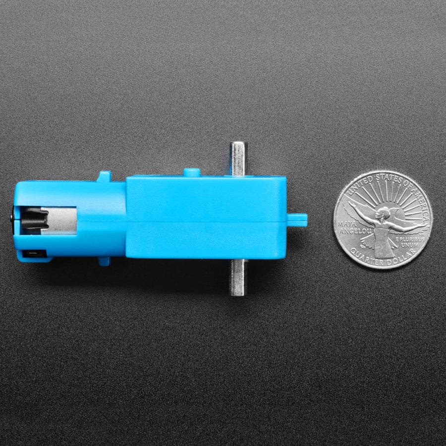 TT Motor Bi-Metal Gearbox Double Sided Axle and 1:90 Gear Ratio