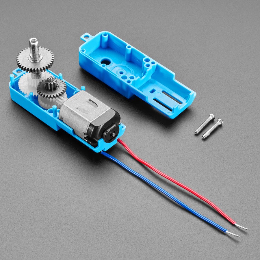 TT Motor Bi-Metal Gearbox Double Sided Axle and 1:90 Gear Ratio