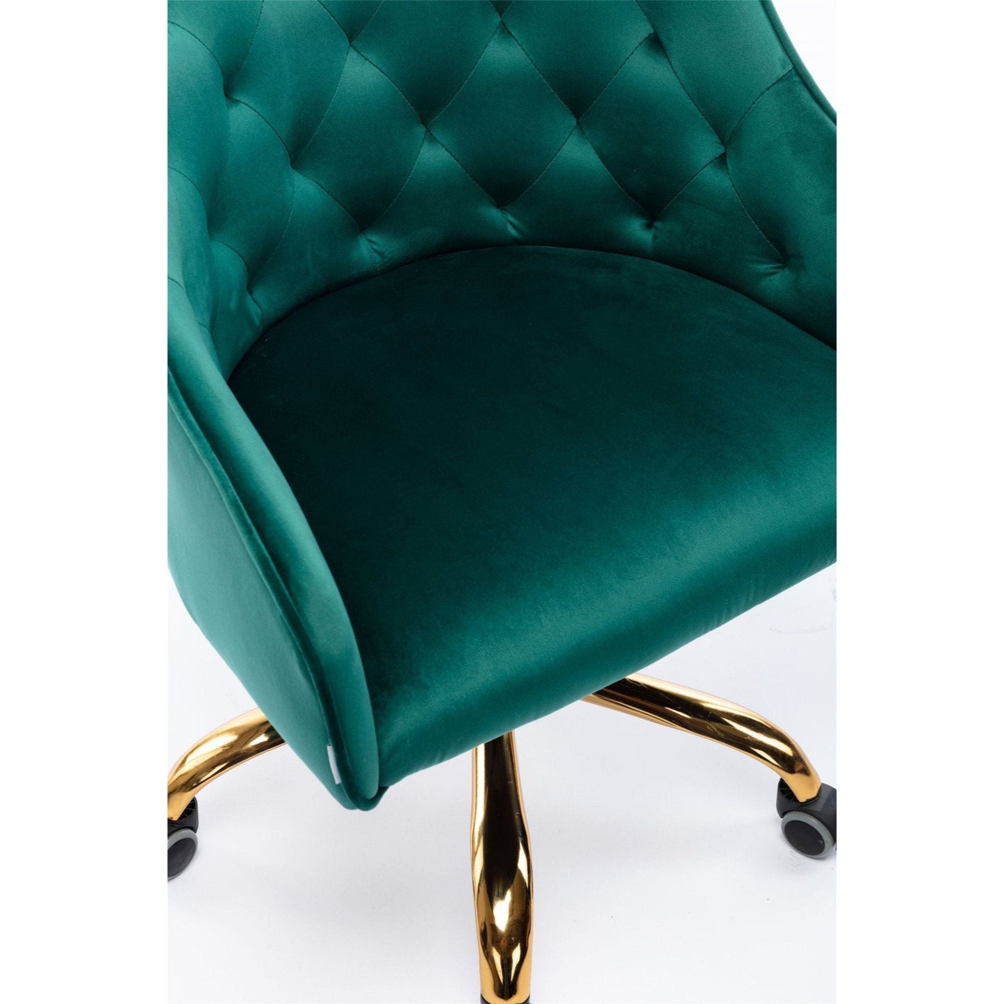 Tufted Swivel Desk Chair