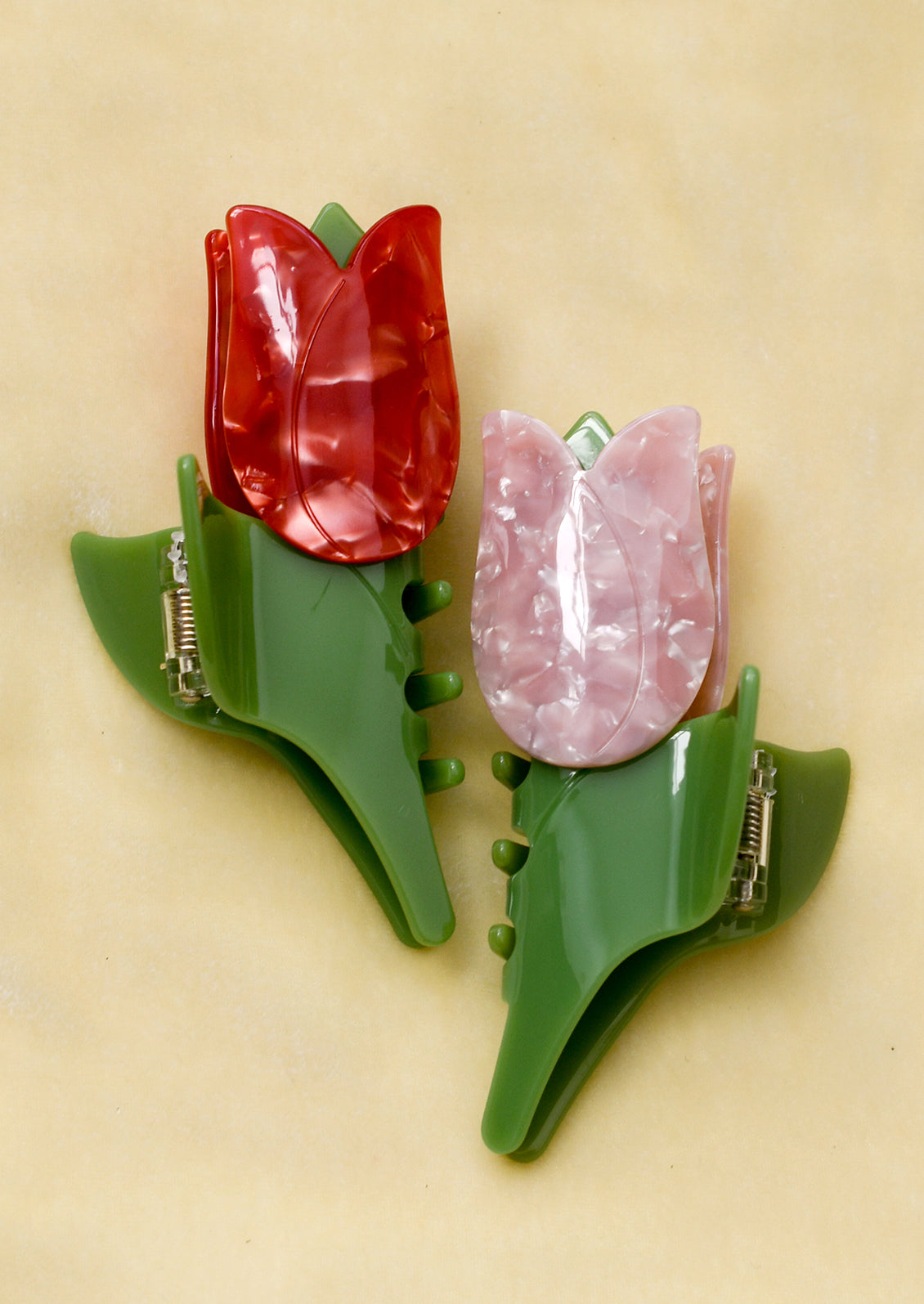 Spring Tulip Hair Claw