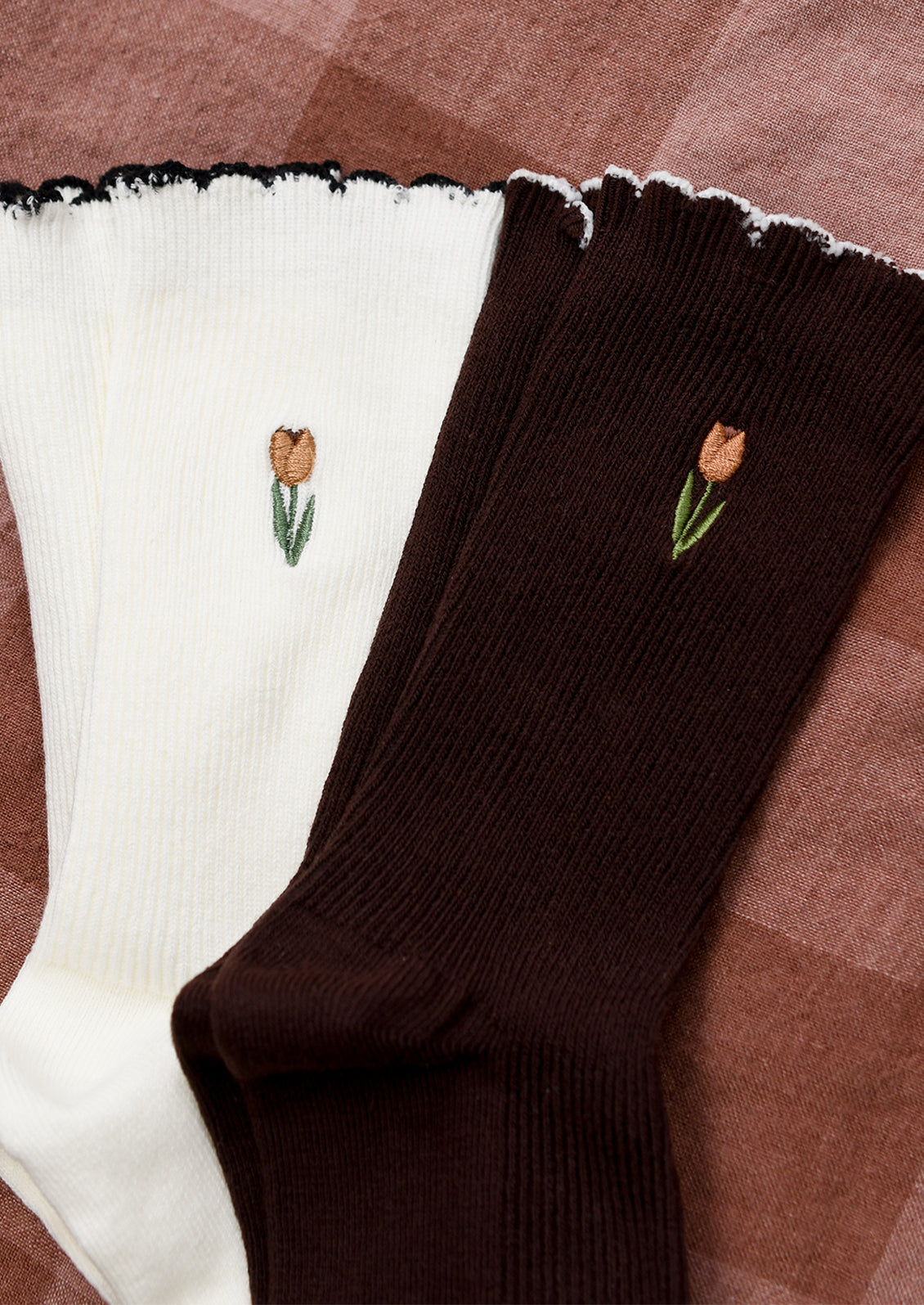 Tulip Study Socks