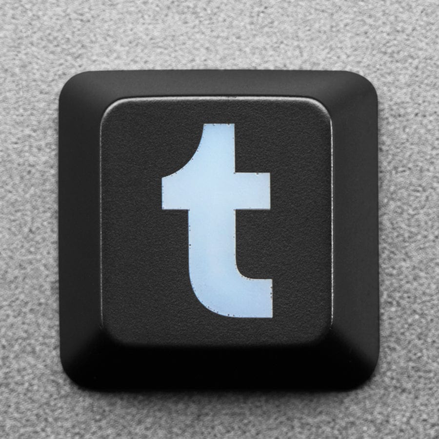 Tumblr Etched R4 Keycap for MX Compatible Switches