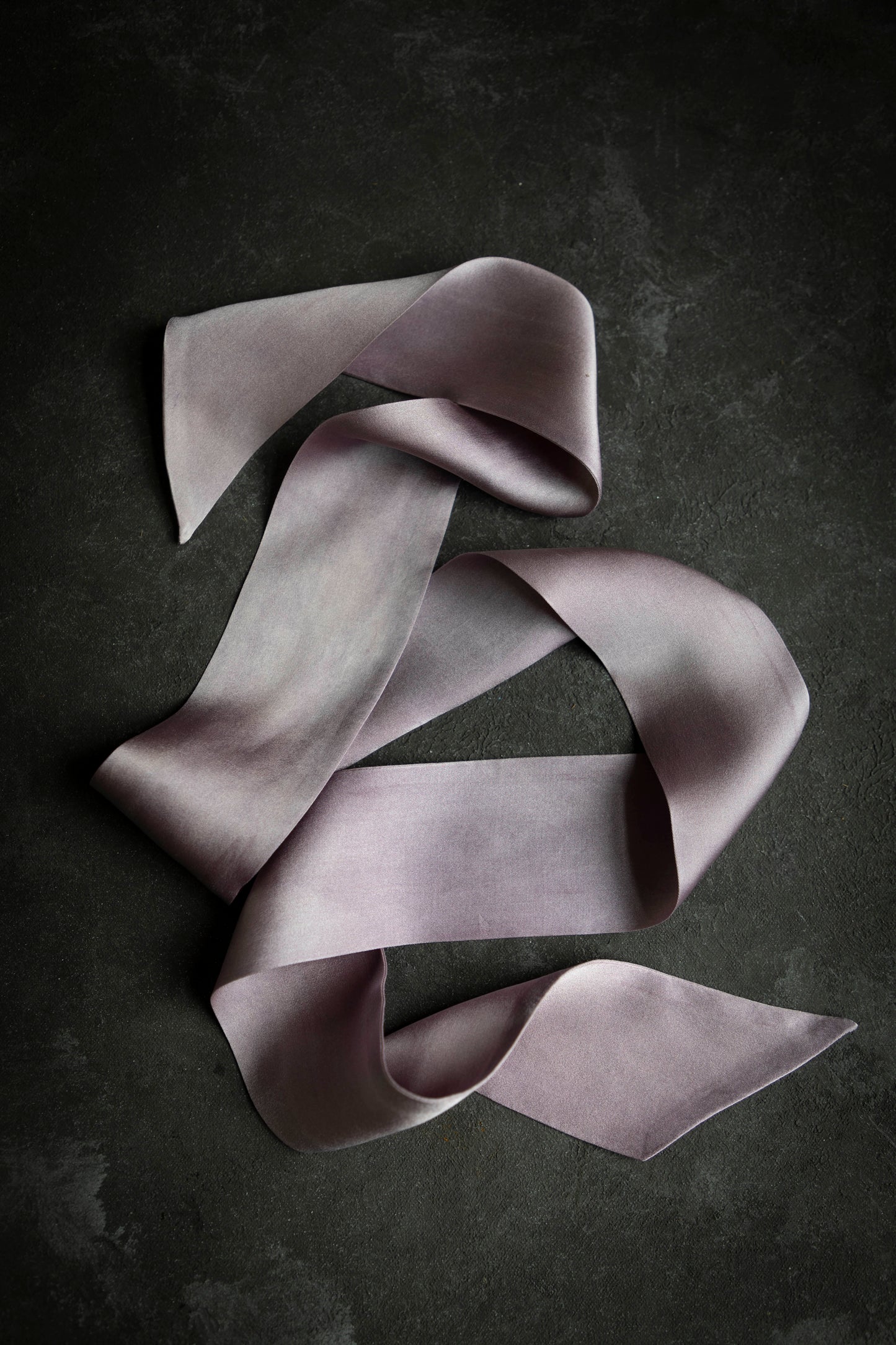 Plant Dyed Silk Twilly / Blush + Hellebore
