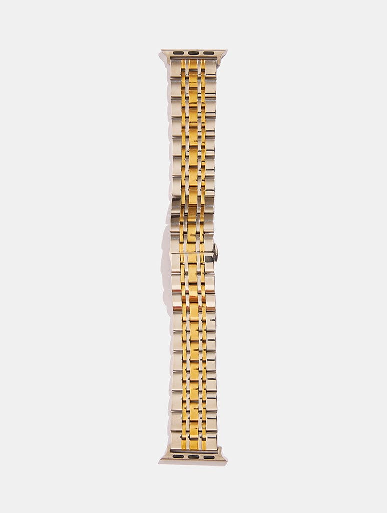 Two Tone Chain Link Apple Watch Strap