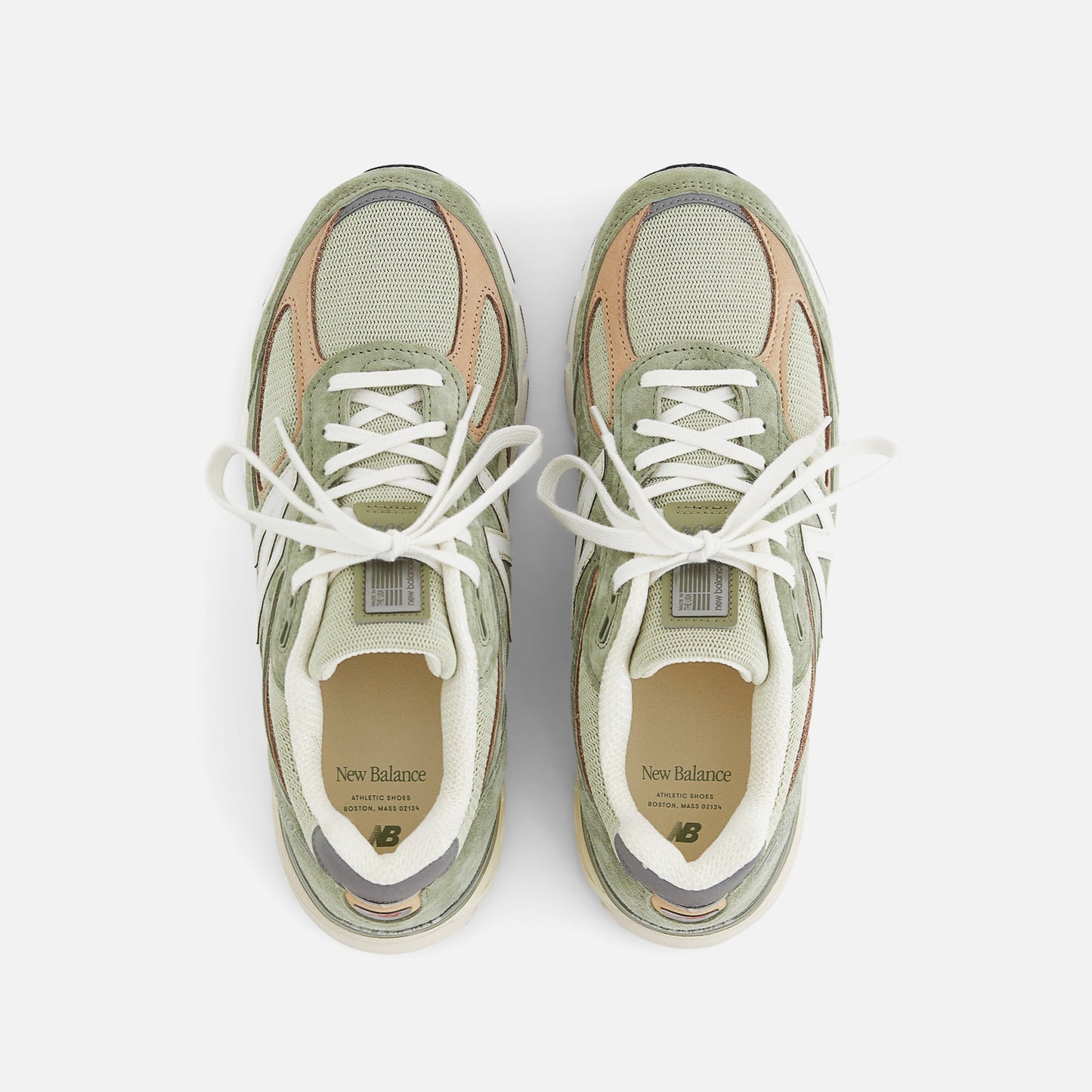 New Balance 990v4 Made in USA - Olive