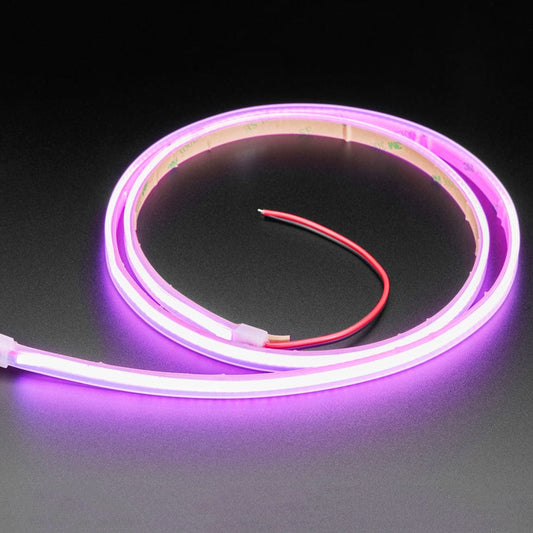 Ultra Flexible 5V Pink LED Strip - 320 LEDs per meter - 1 meter