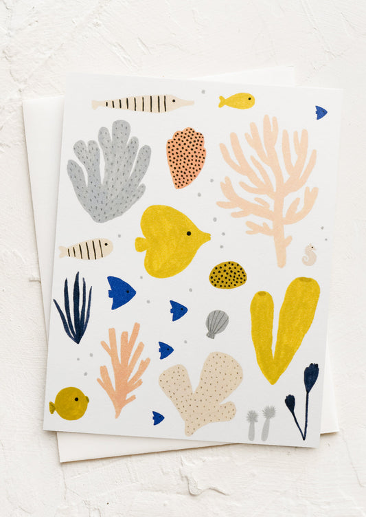 Sea Life Blank Card
