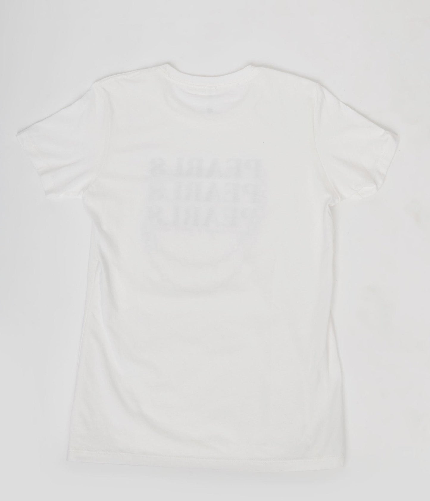 Unique Vintage Pearls White Fitted Womens Graphic Tee