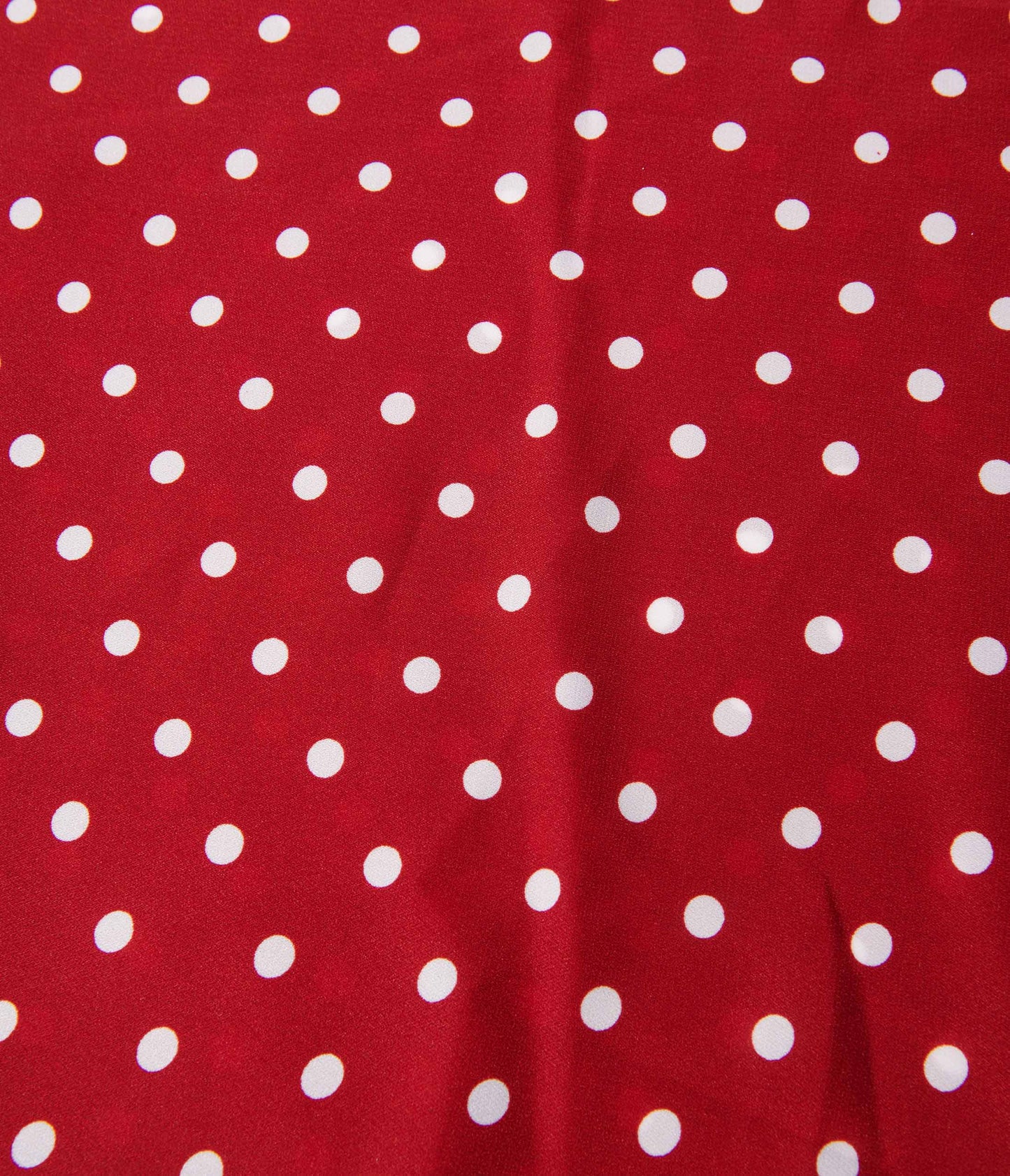 Unique Vintage Red & White Polka Dot Hair Scarf