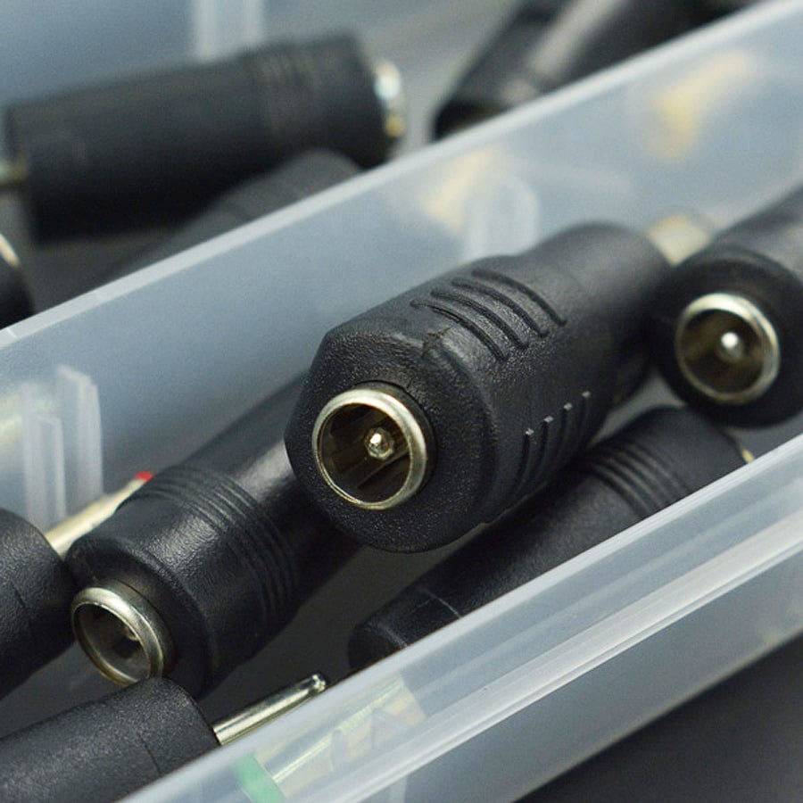 Universal 5.5 x 2.1mm DC Adapter Kit (28 Pieces)