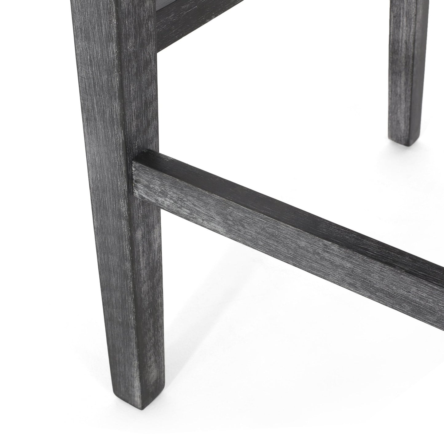 Upholstered Counter Chair with Straight Arm