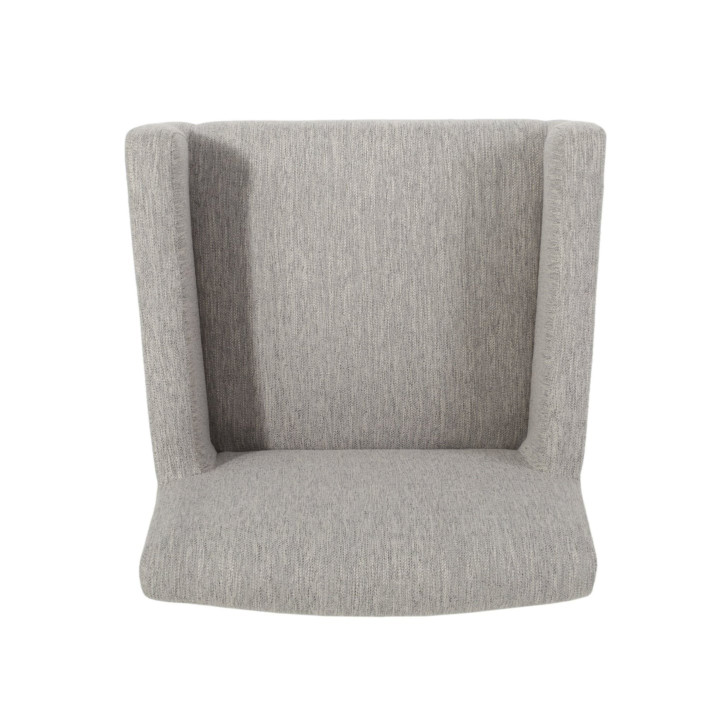 Upholstered Counter Chair with Straight Arm
