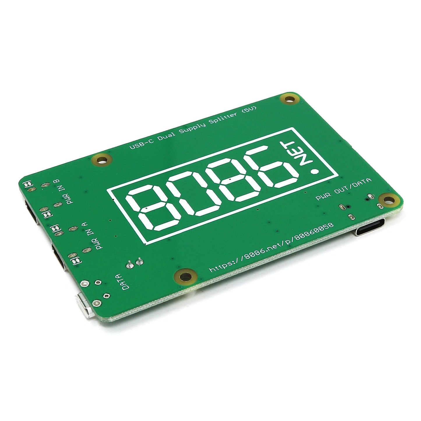 USB-C Dual Supply Splitter (5V)