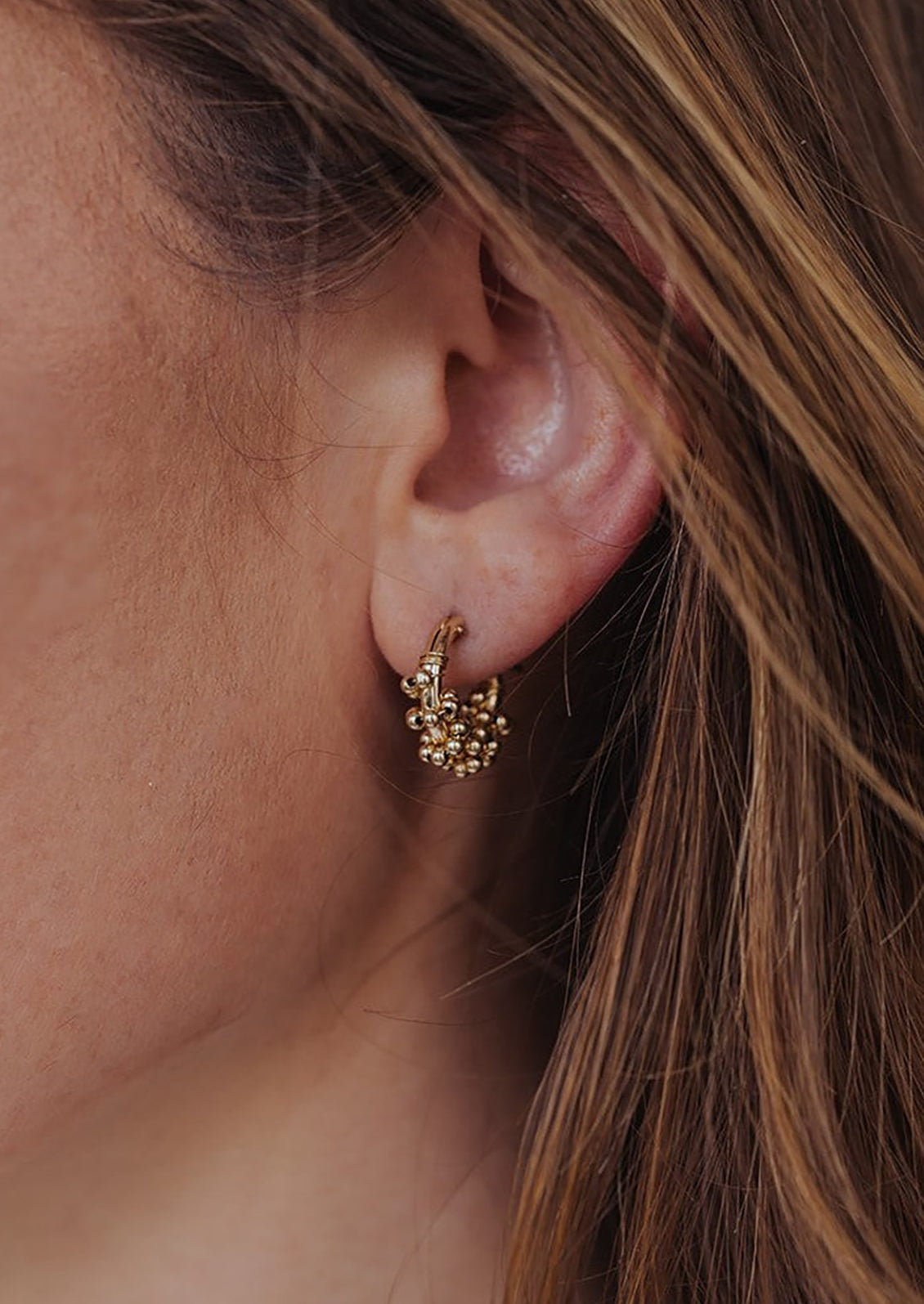 Mala Hoop Earrings