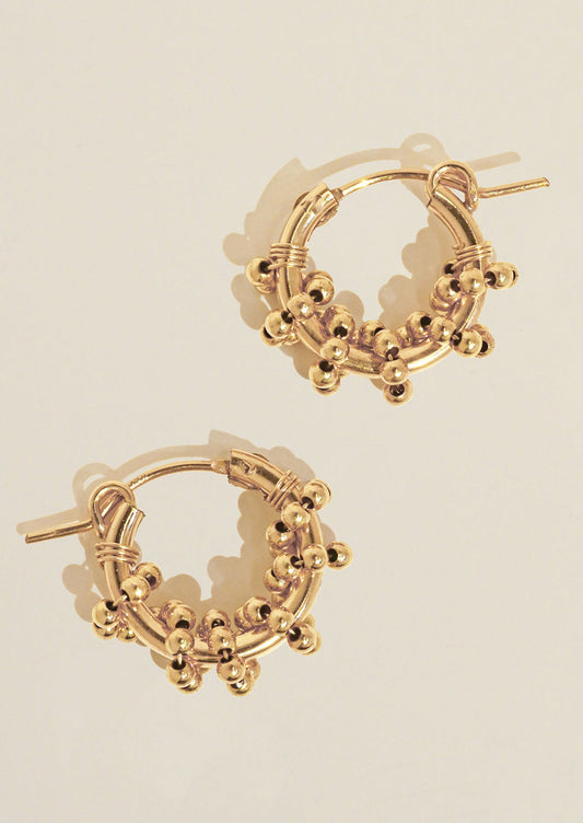 Mala Hoop Earrings