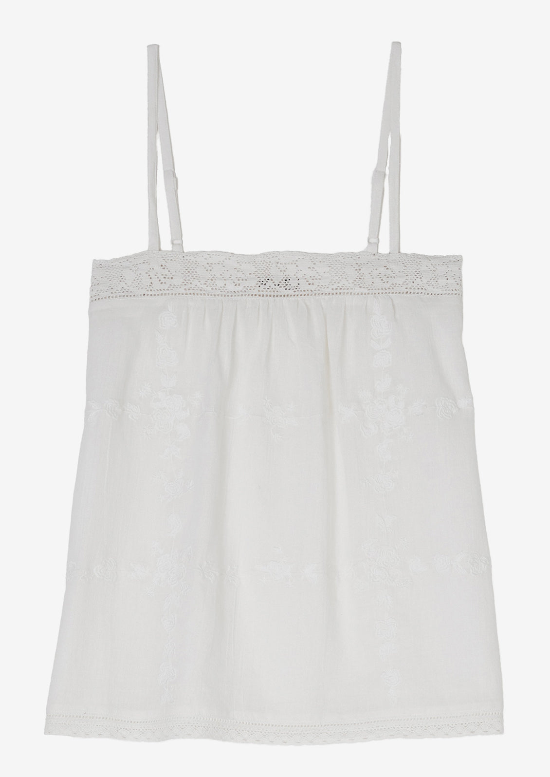 Vela Embroidered Cami Top