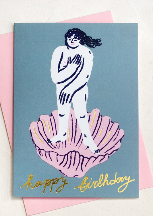 Venus Birthday Card