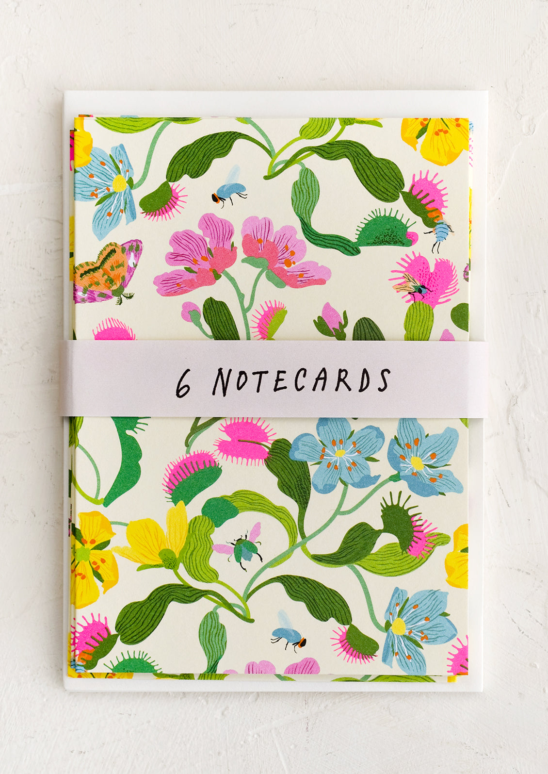 Fly Trap Floral Card Set