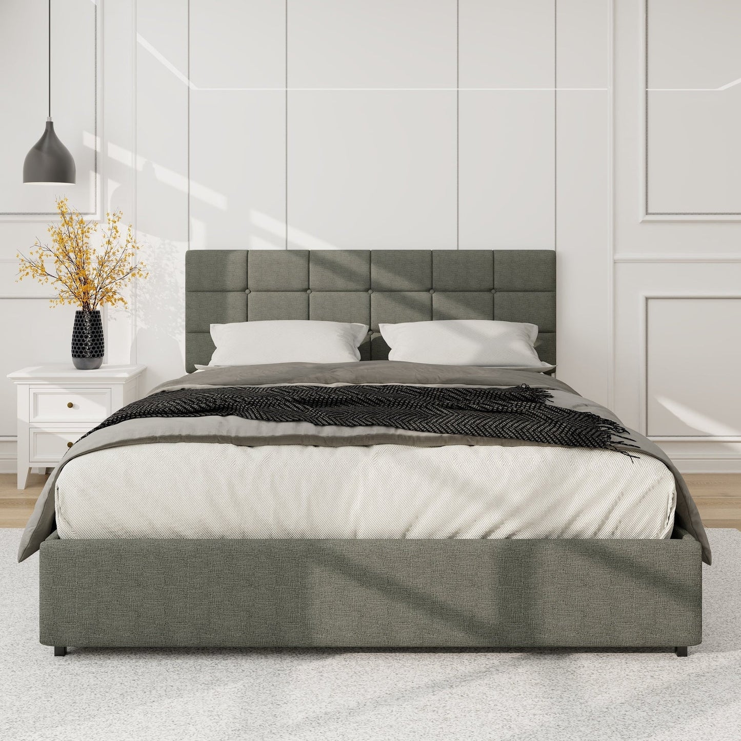 Vera Full Size Upholstered Platform Bed