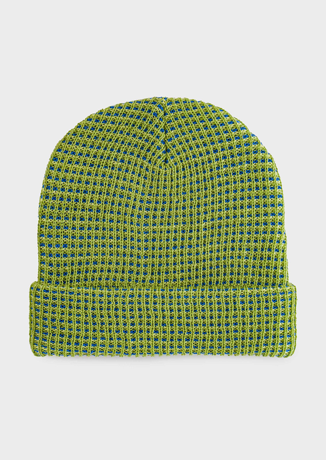 Two Tone Ribbed Beanie