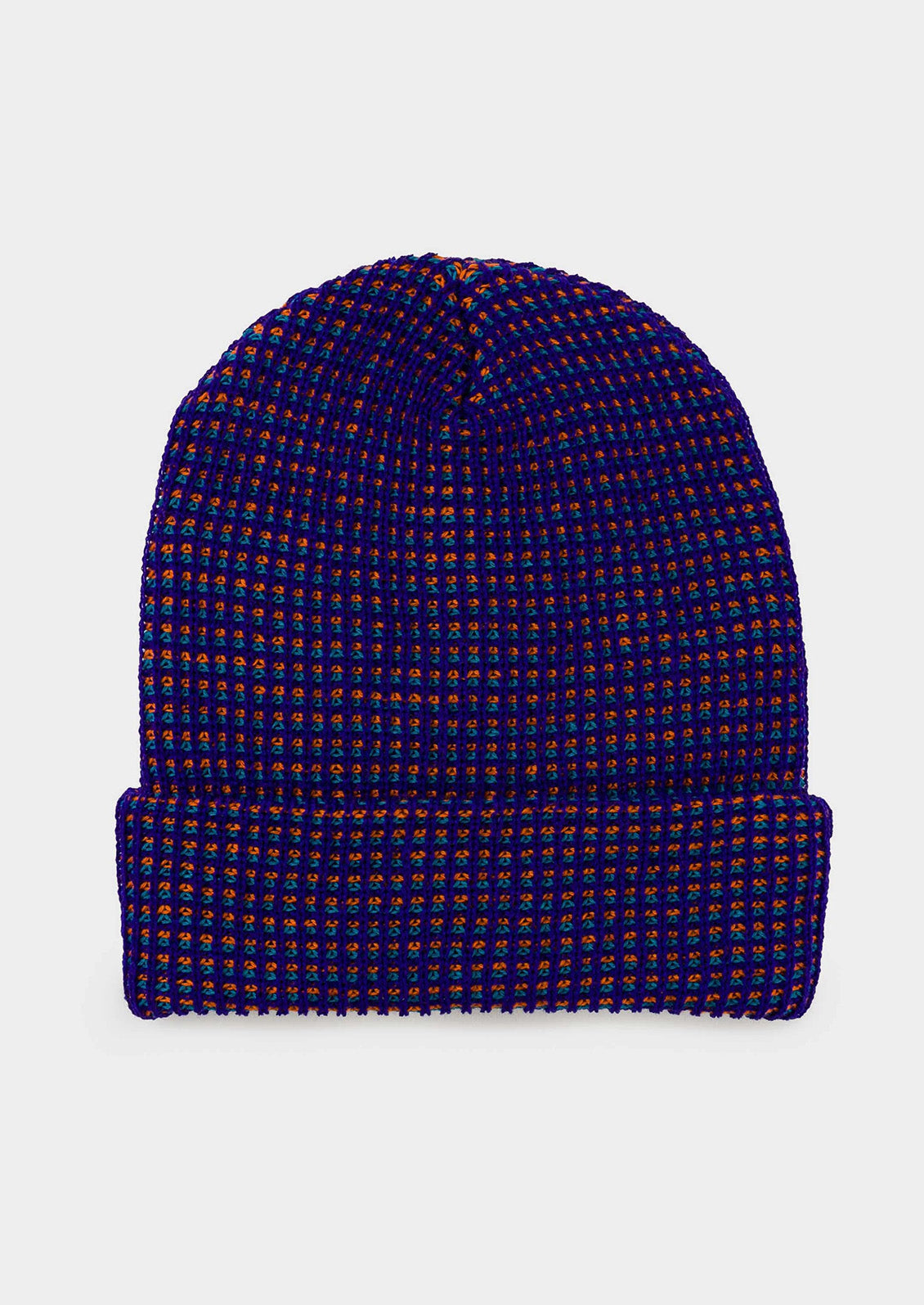 Two Tone Ribbed Beanie