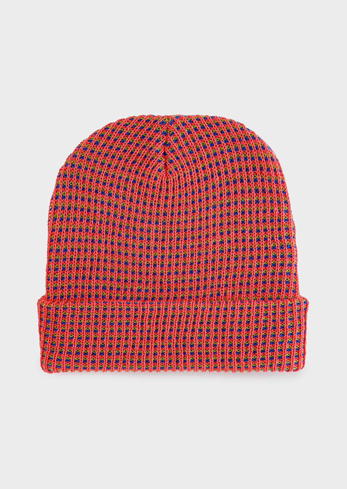 Two Tone Ribbed Beanie