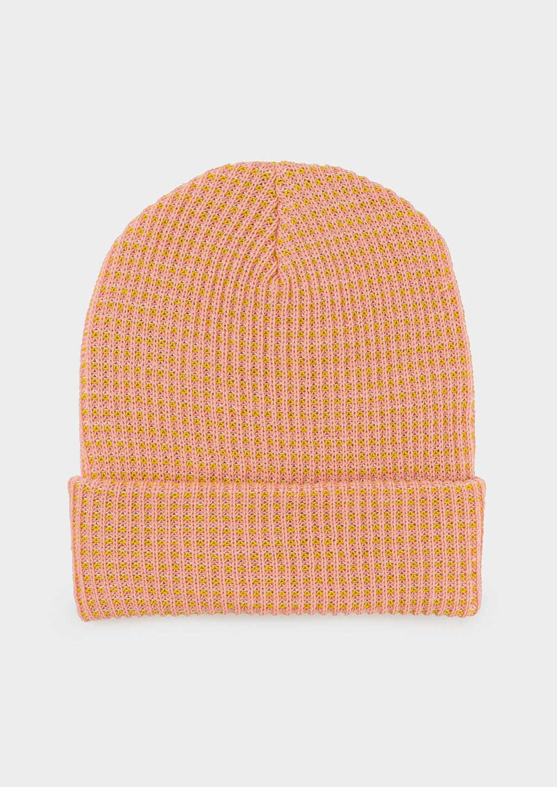 Two Tone Ribbed Beanie
