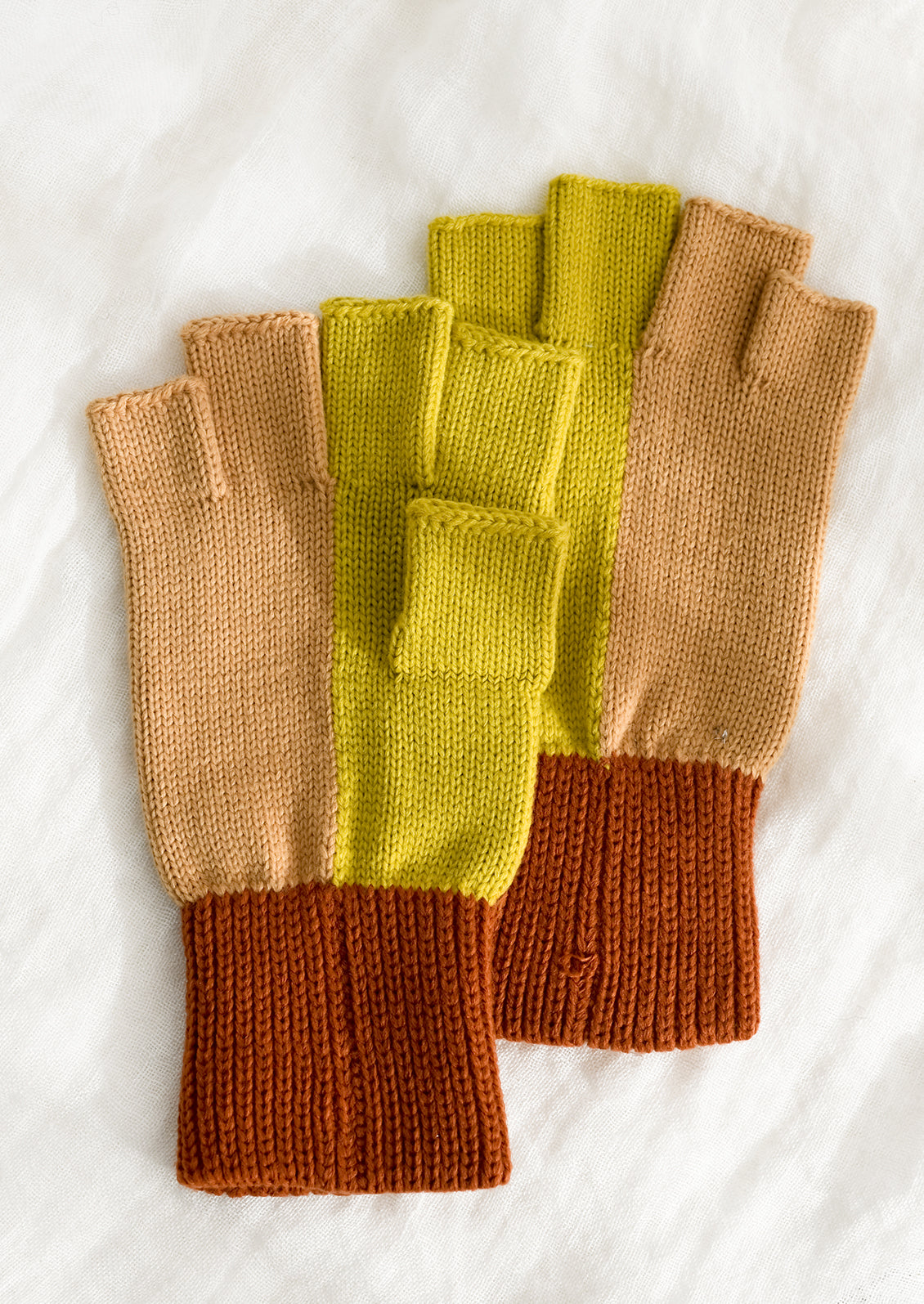 Graphic Fingerless Gloves