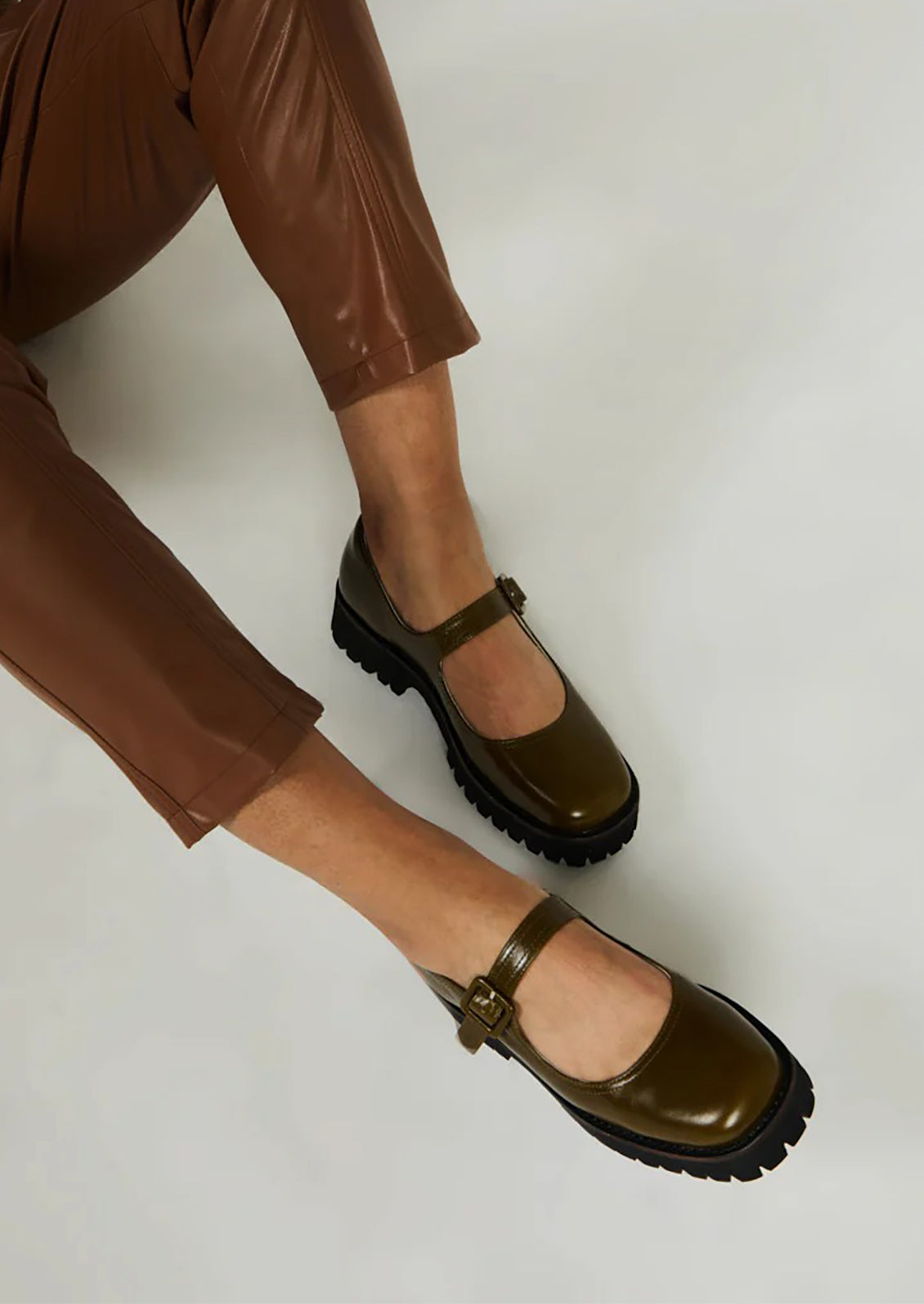 Veronica Lug Sole Mary Jane