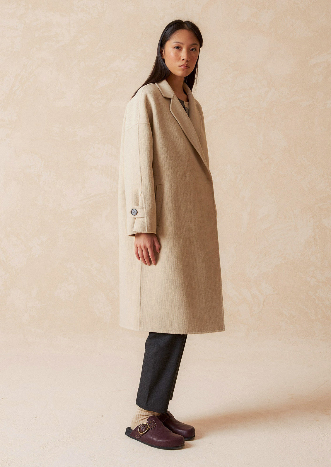 Clement Oversized Wool Coat