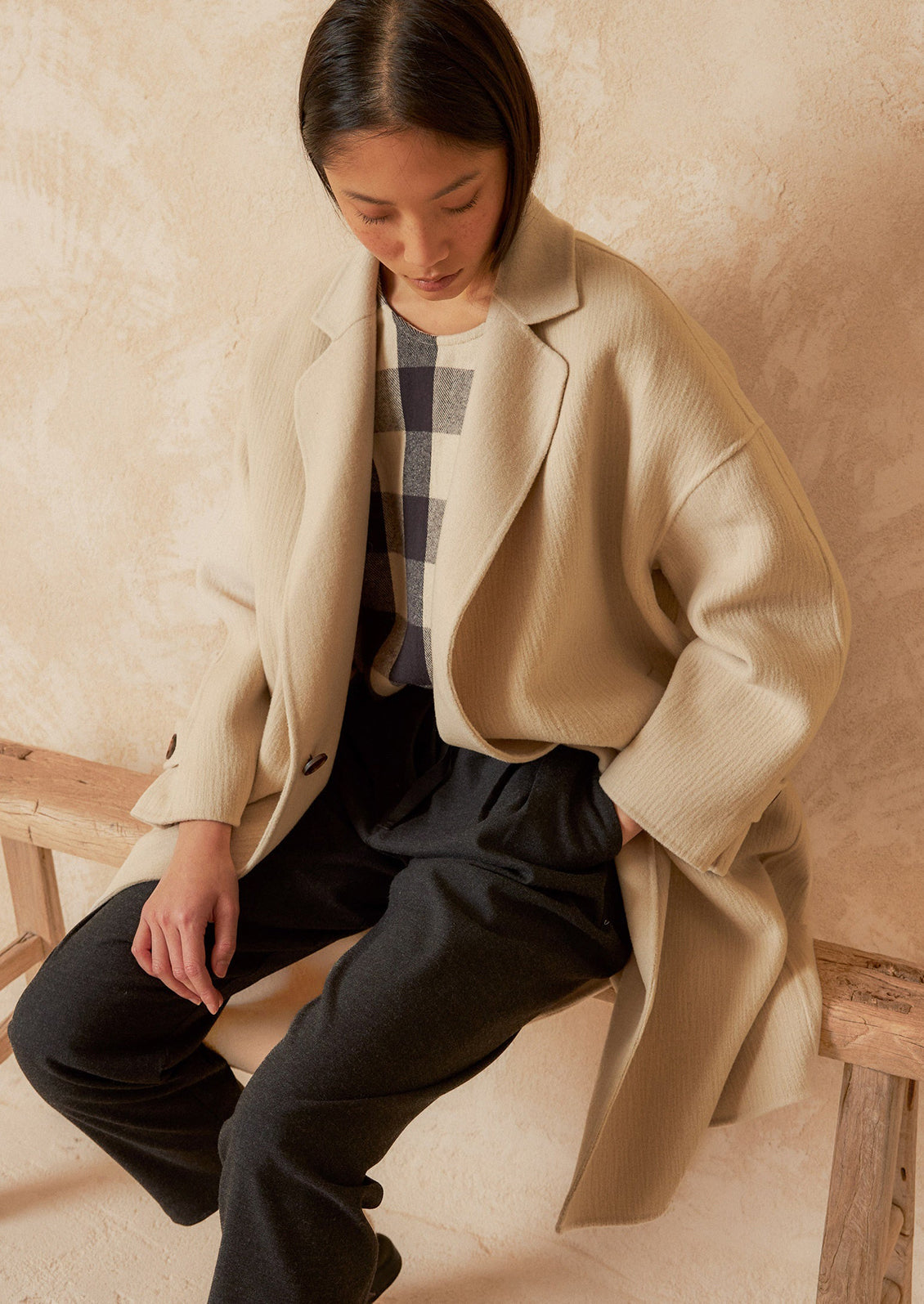 Clement Oversized Wool Coat