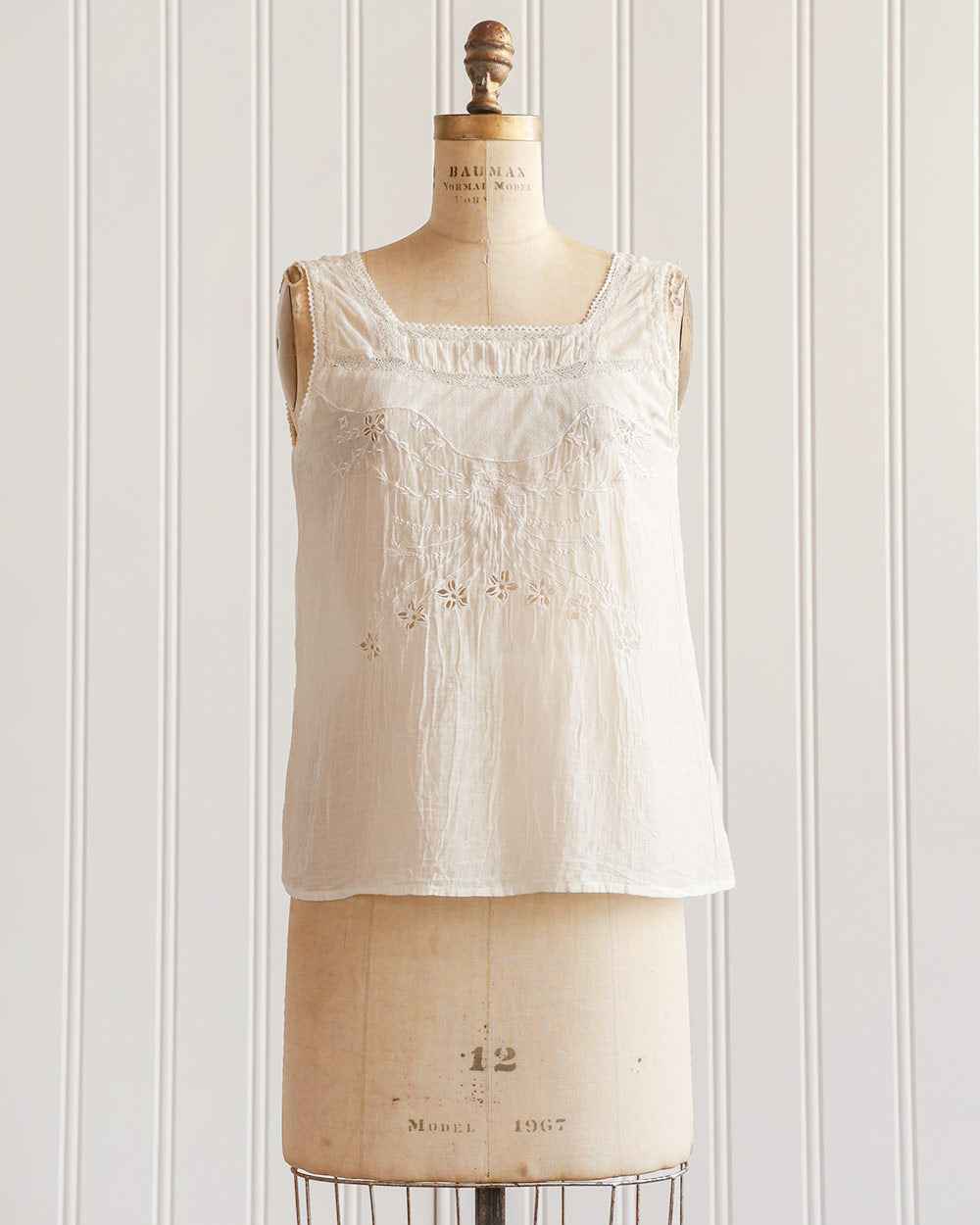 Amandine Embroidered Top