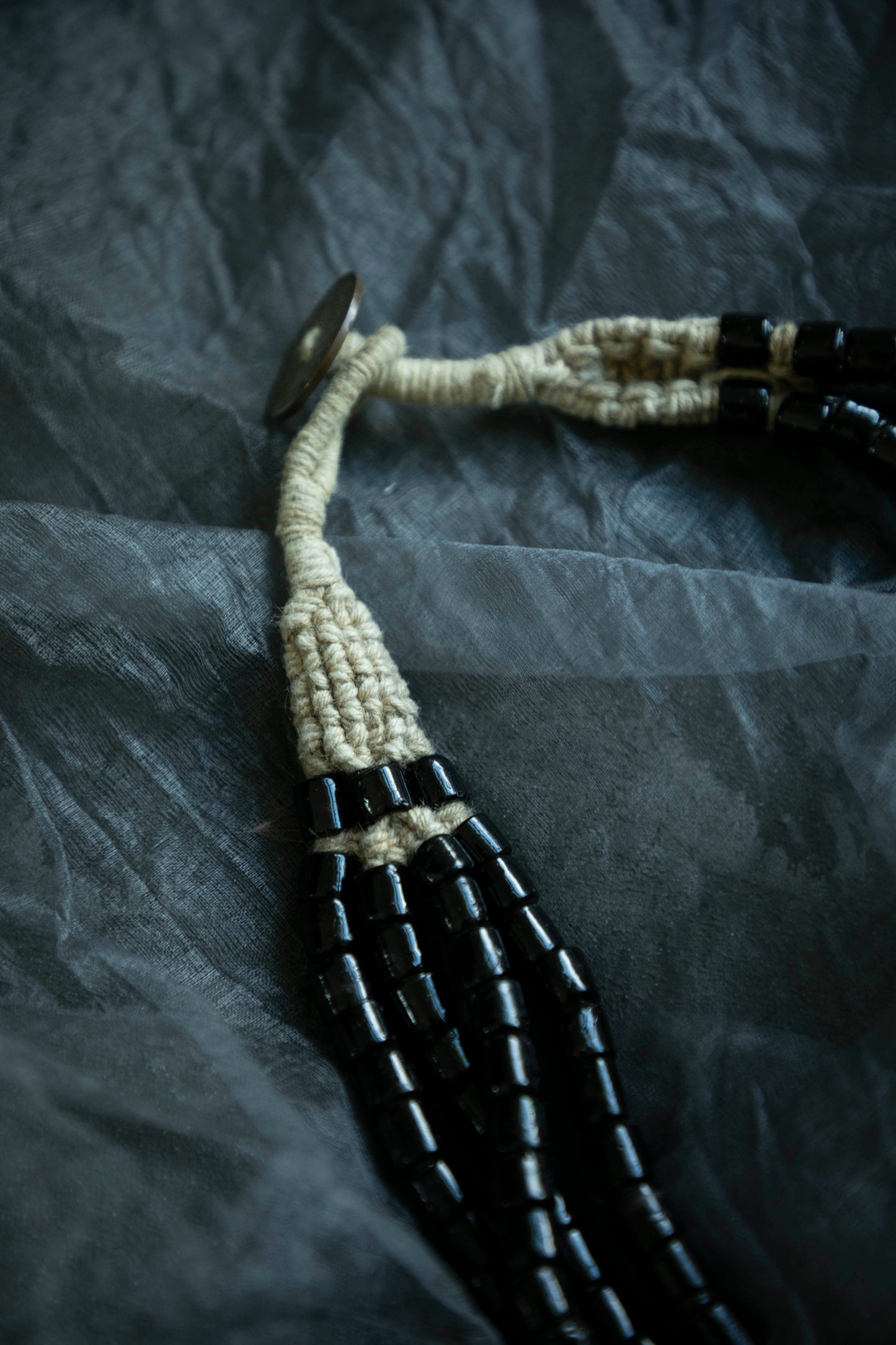 Vintage Glass Bead Necklace