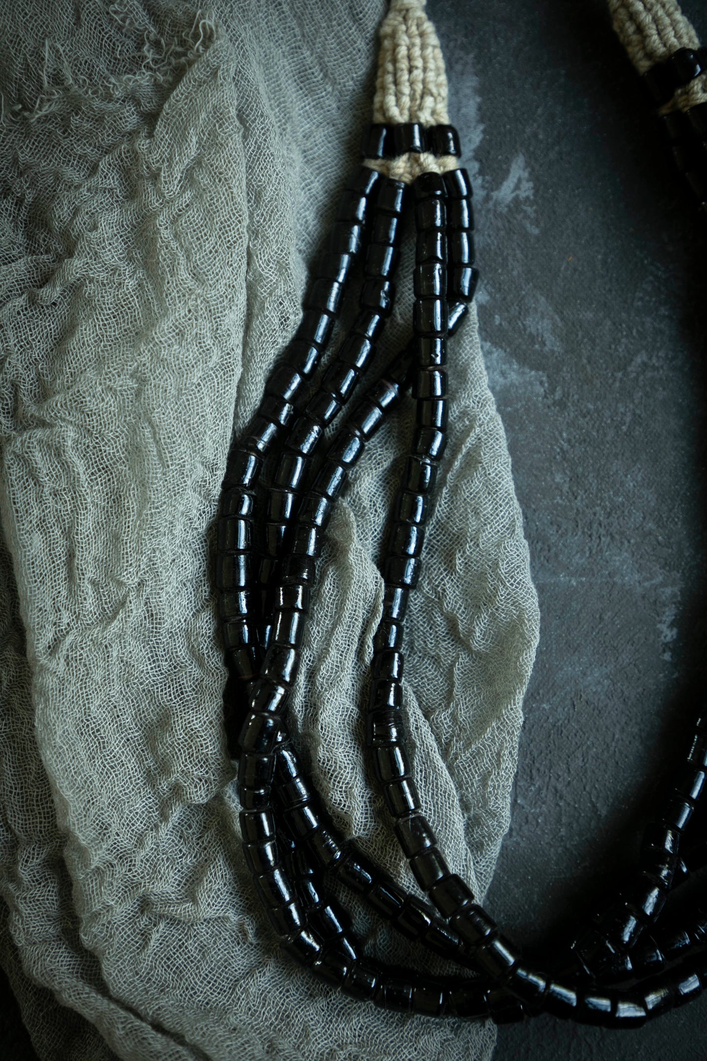 Vintage Glass Bead Necklace