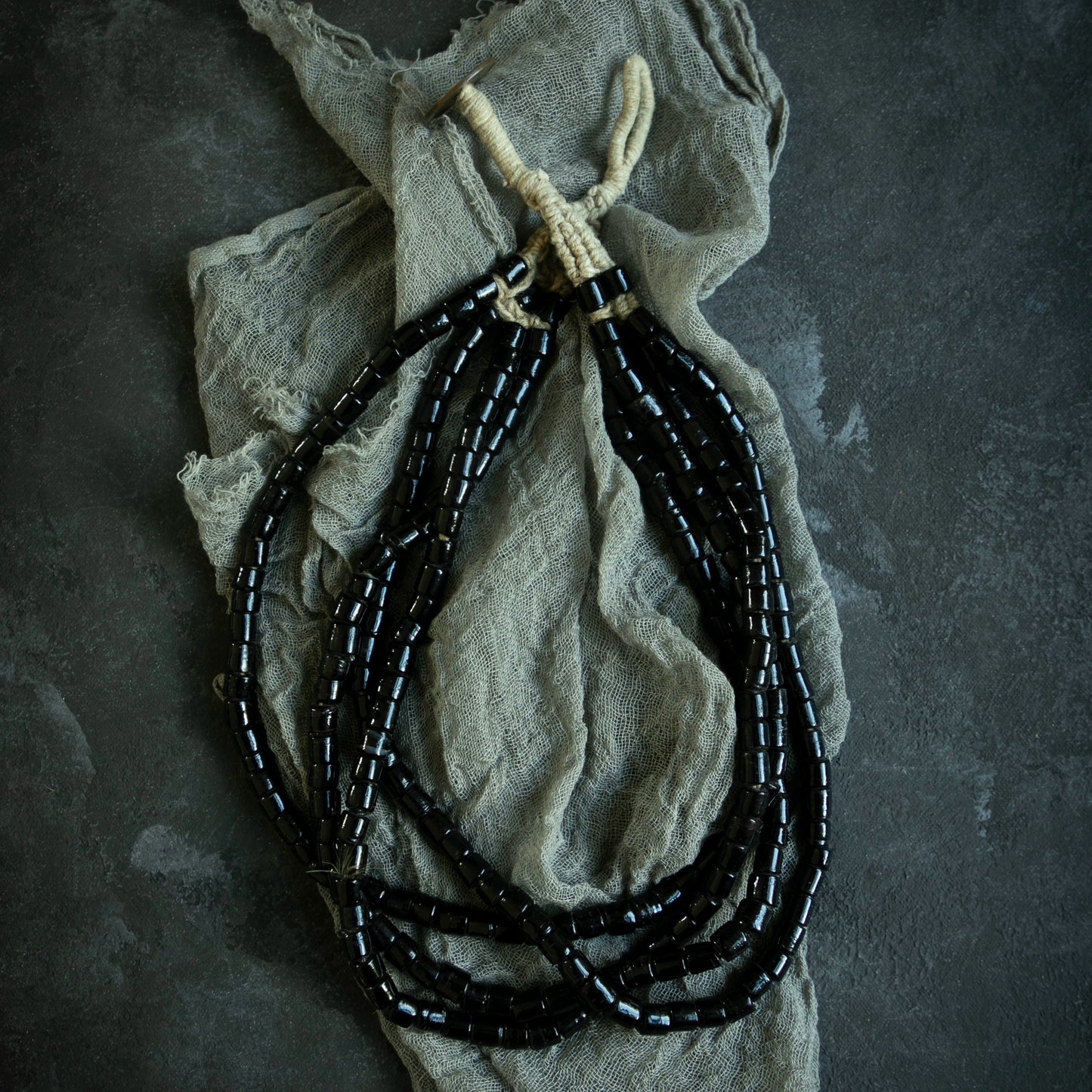 Vintage Glass Bead Necklace